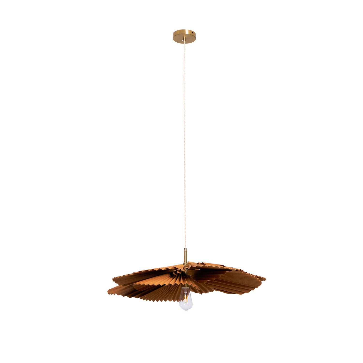 Folded Leaf Lotus Pendant Lamp - Letslighting