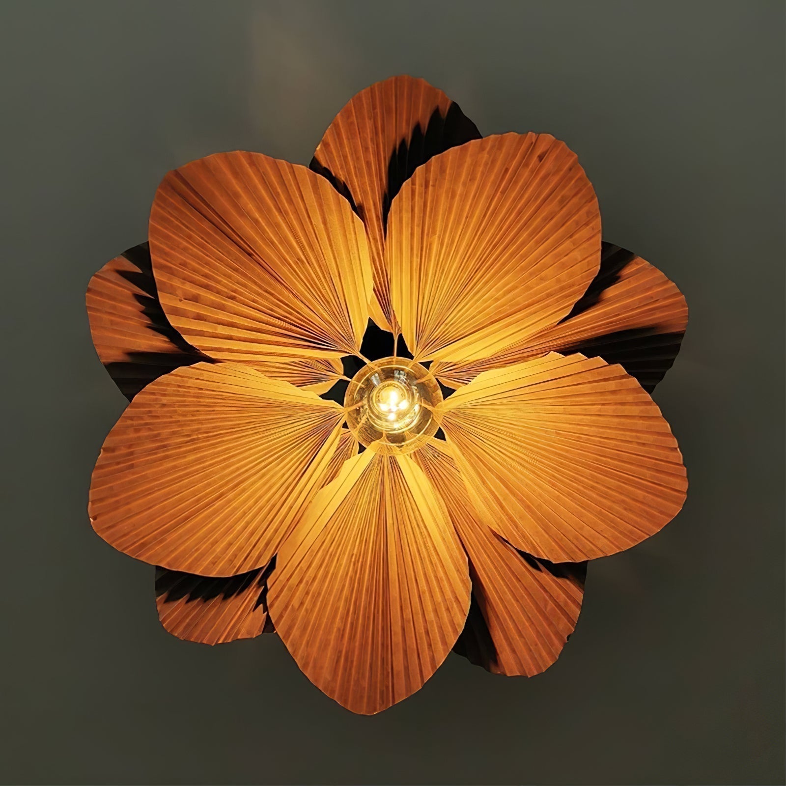 Folded Leaf Lotus Pendant Lamp - Letslighting