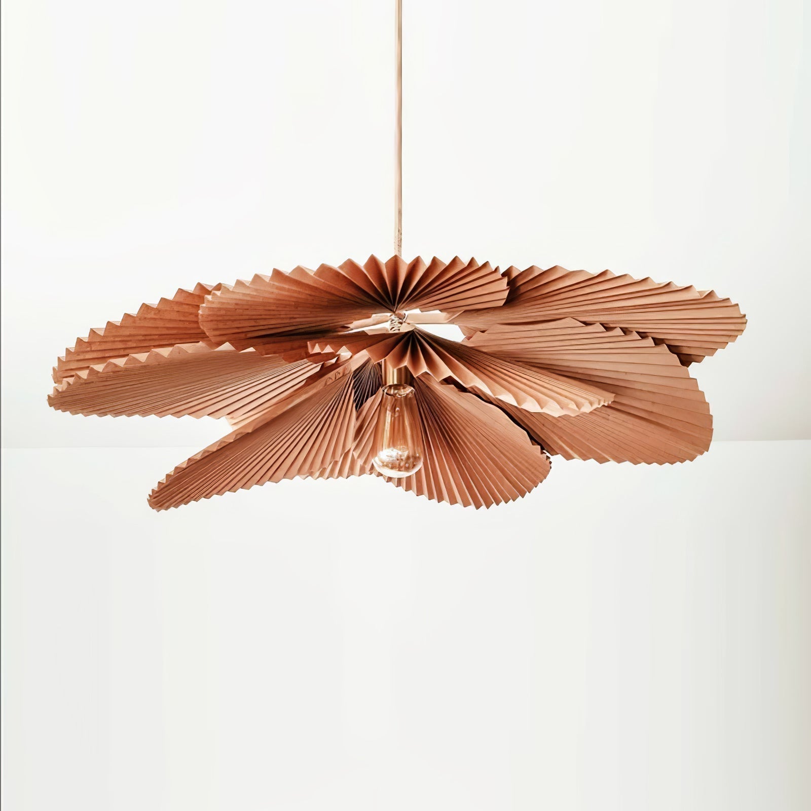 Folded Leaf Lotus Pendant Lamp - Letslighting