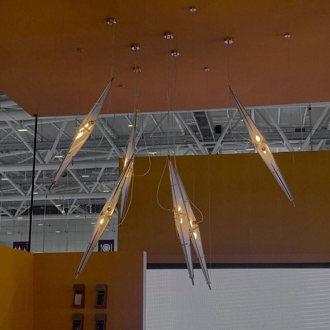 Adan Modern Minimalist Art Metal Pendant Lamp - Letslighting