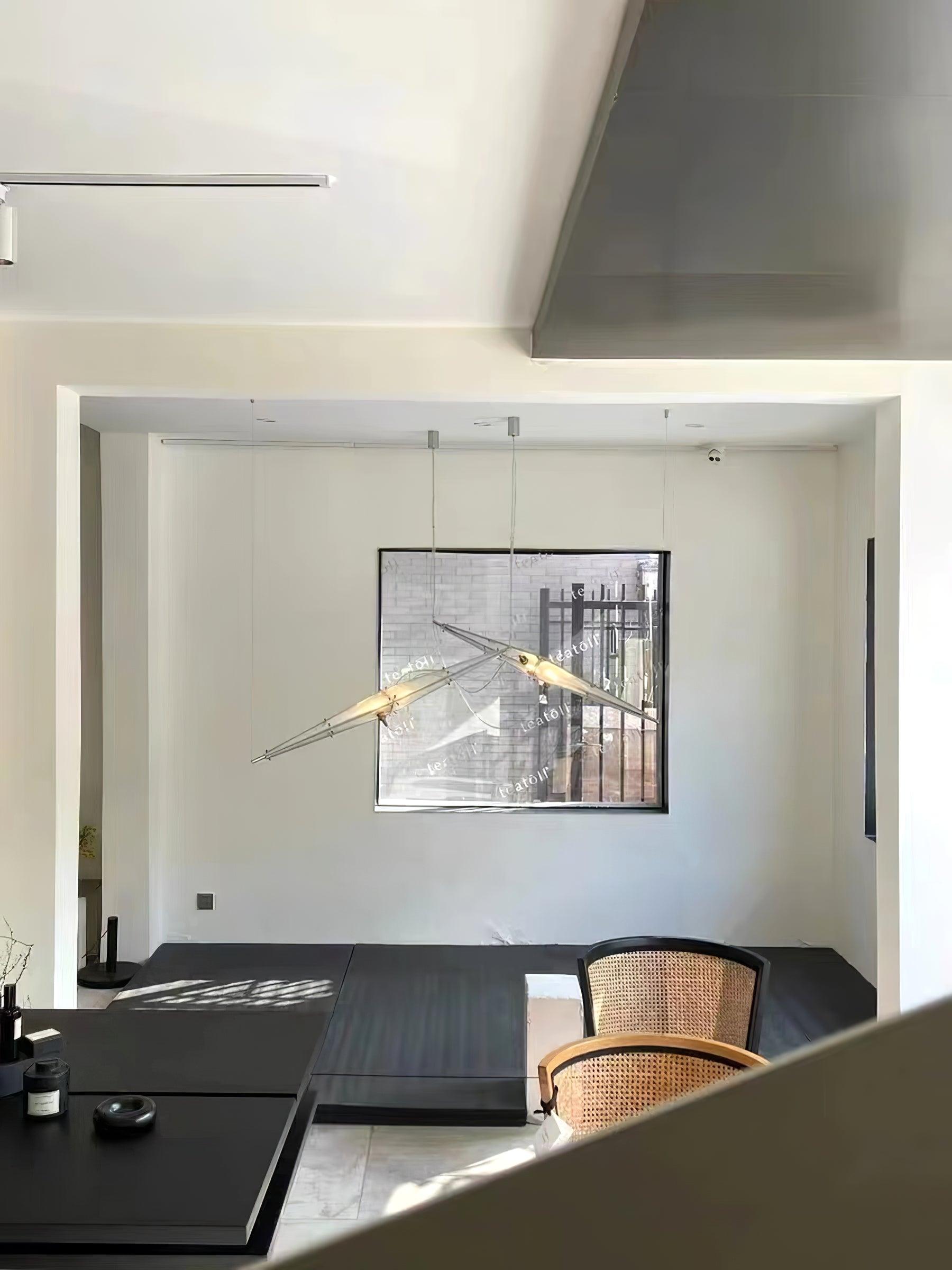 Adan Modern Minimalist Art Metal Pendant Lamp - Letslighting