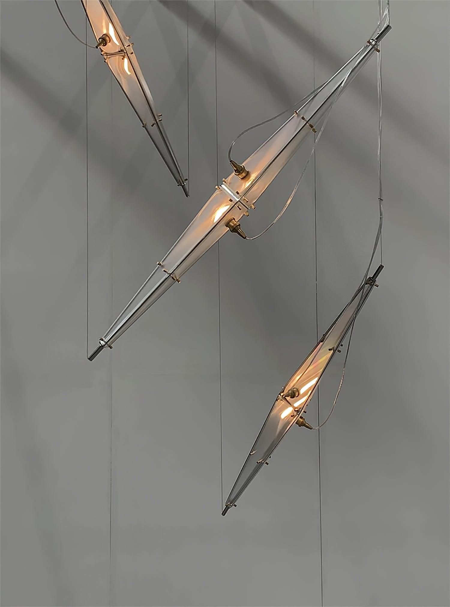 Adan Modern Minimalist Art Metal Pendant Lamp - Letslighting