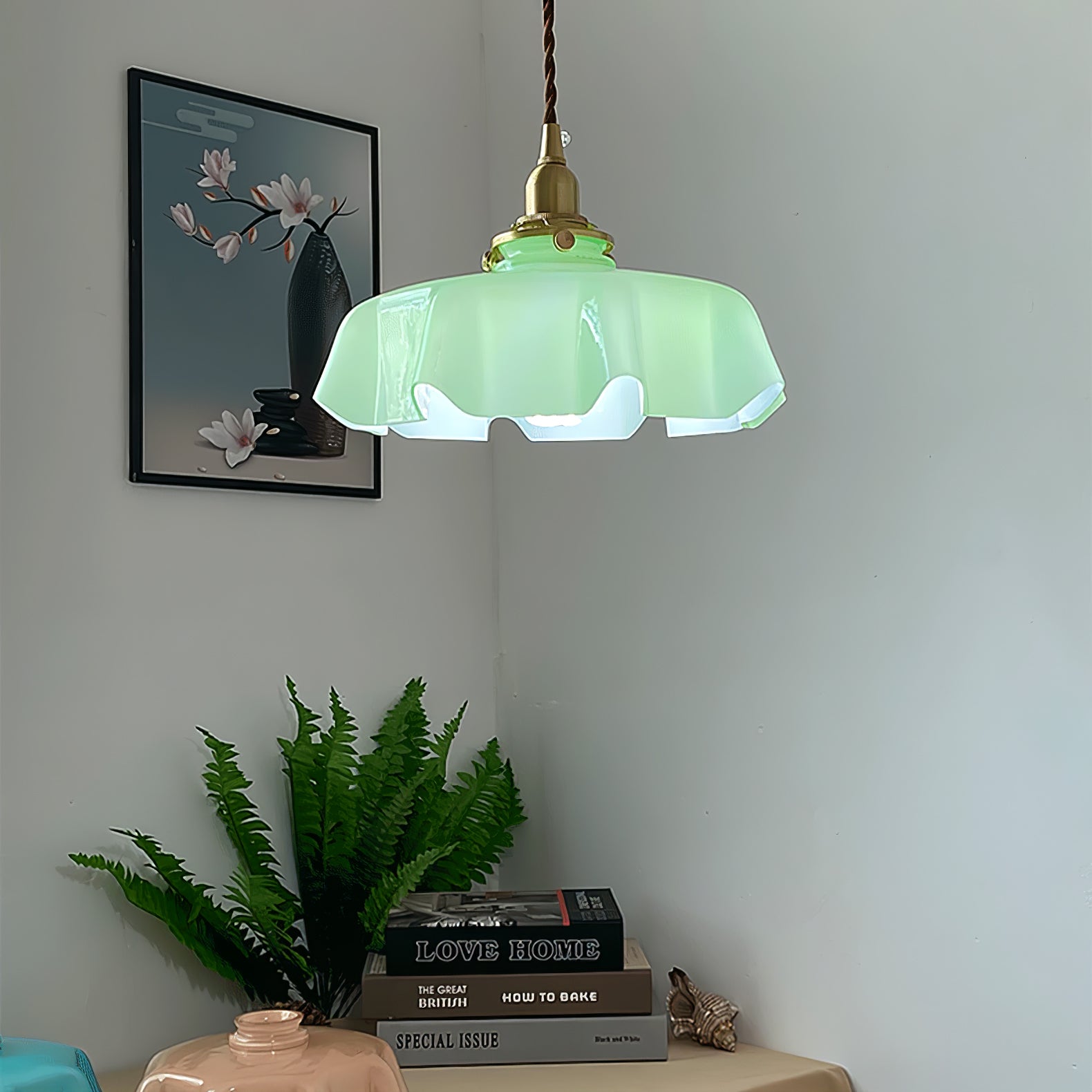 French Flower Pendant Light - Letslighting