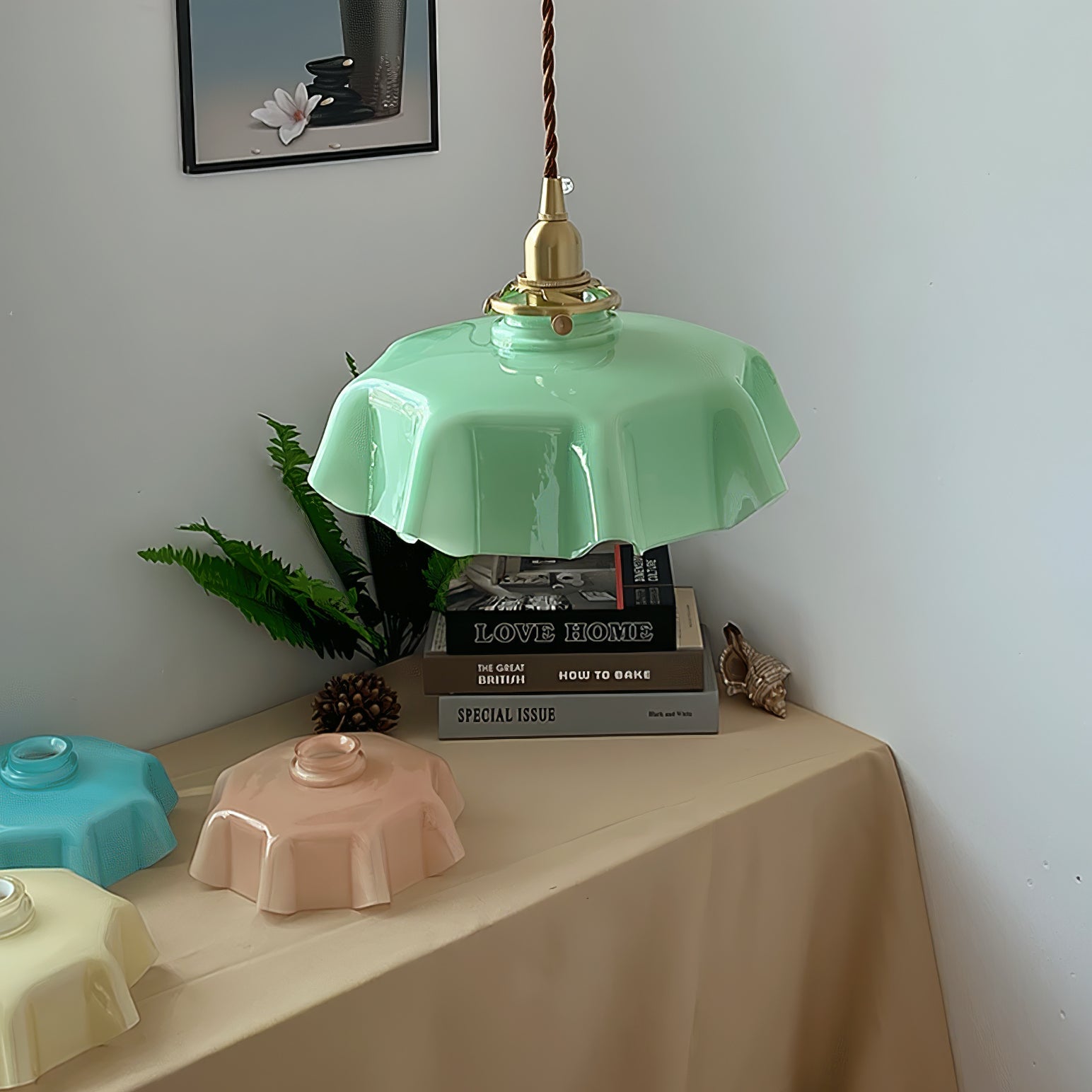 French Flower Pendant Light - Letslighting