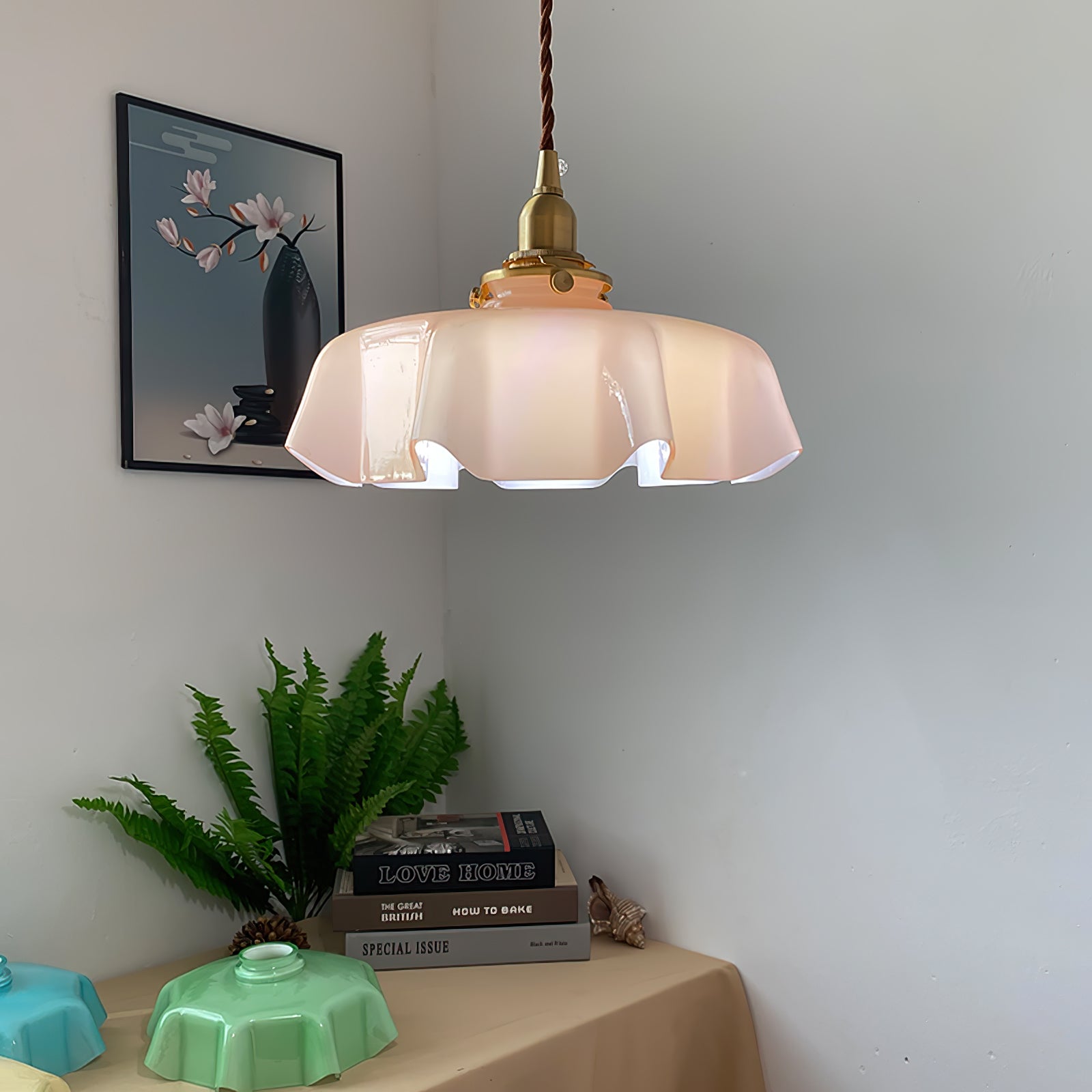 French Flower Pendant Light - Letslighting