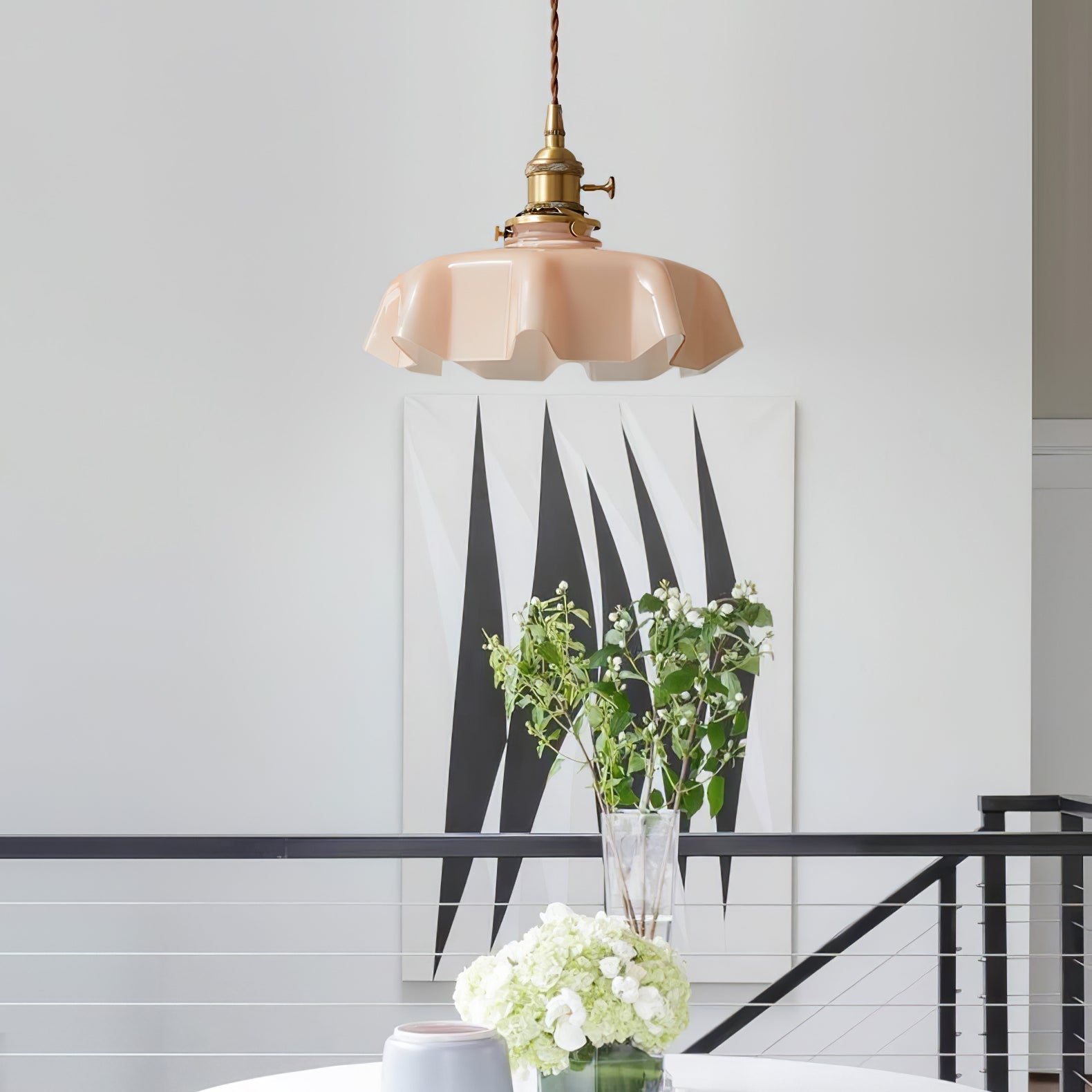French Flower Pendant Light - Letslighting