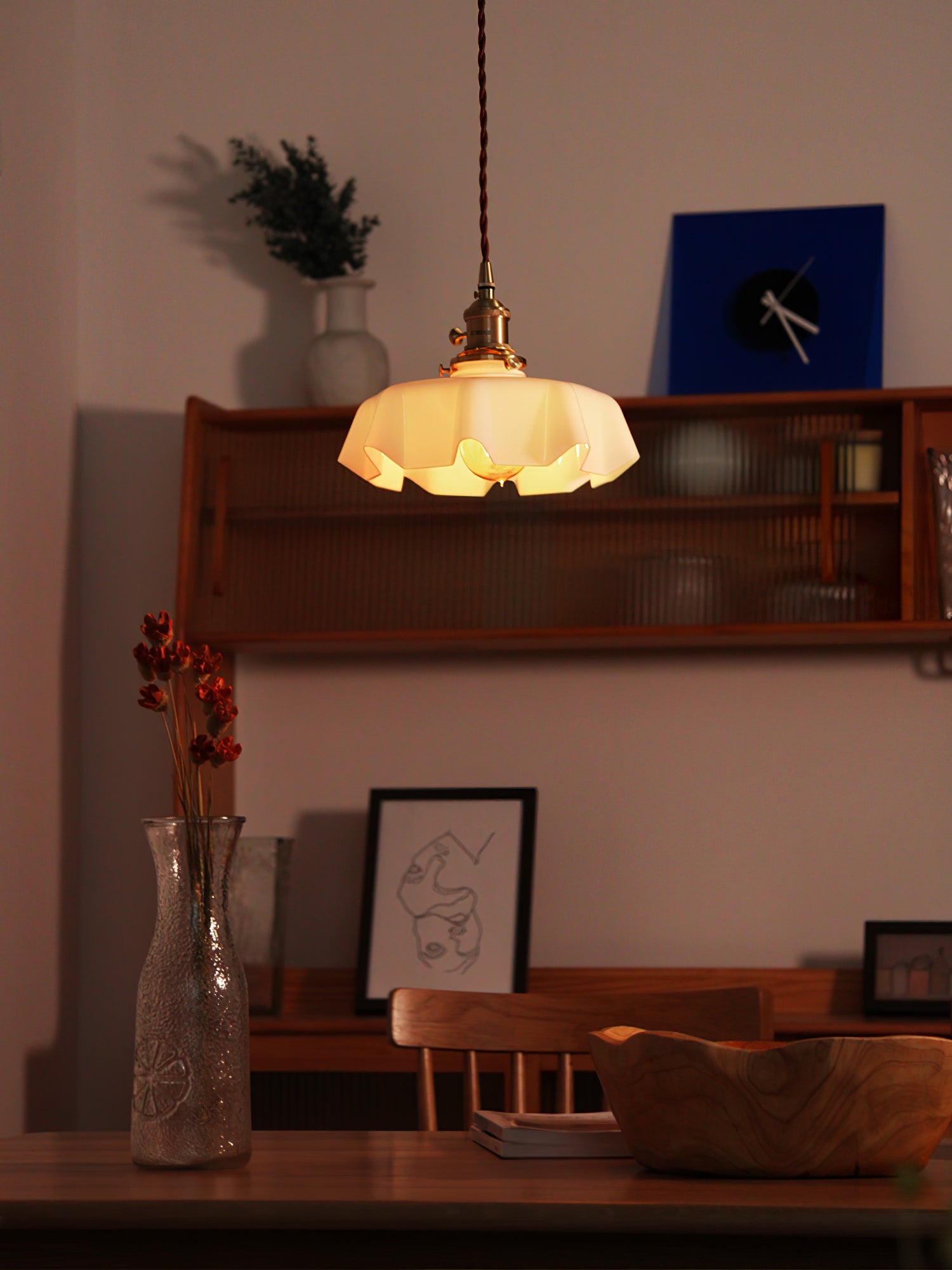French Flower Pendant Light - Letslighting