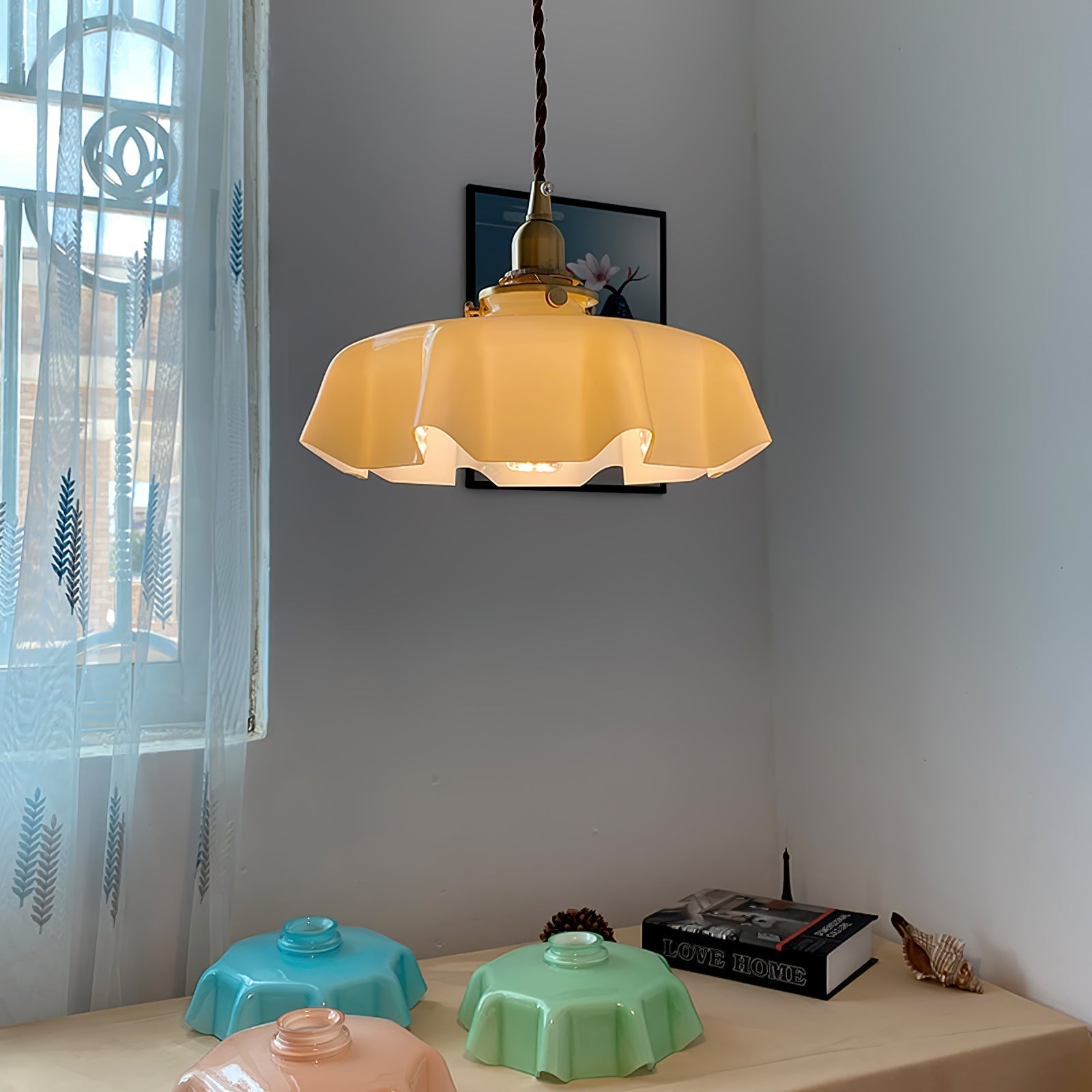 French Flower Pendant Light - Letslighting