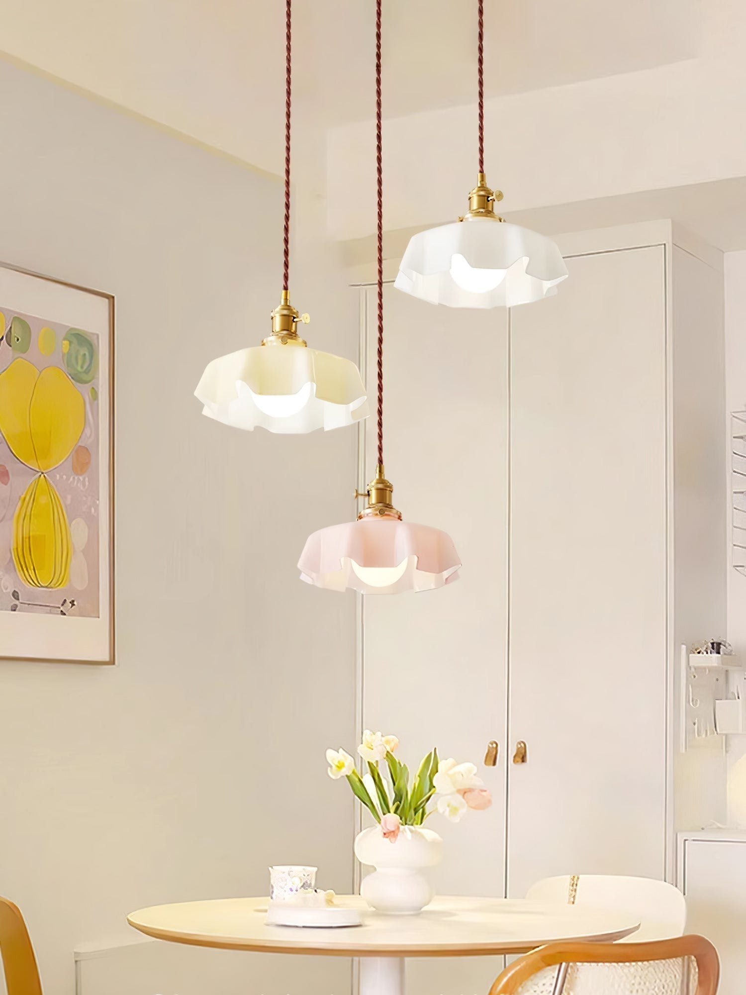 French Flower Pendant Light - Letslighting