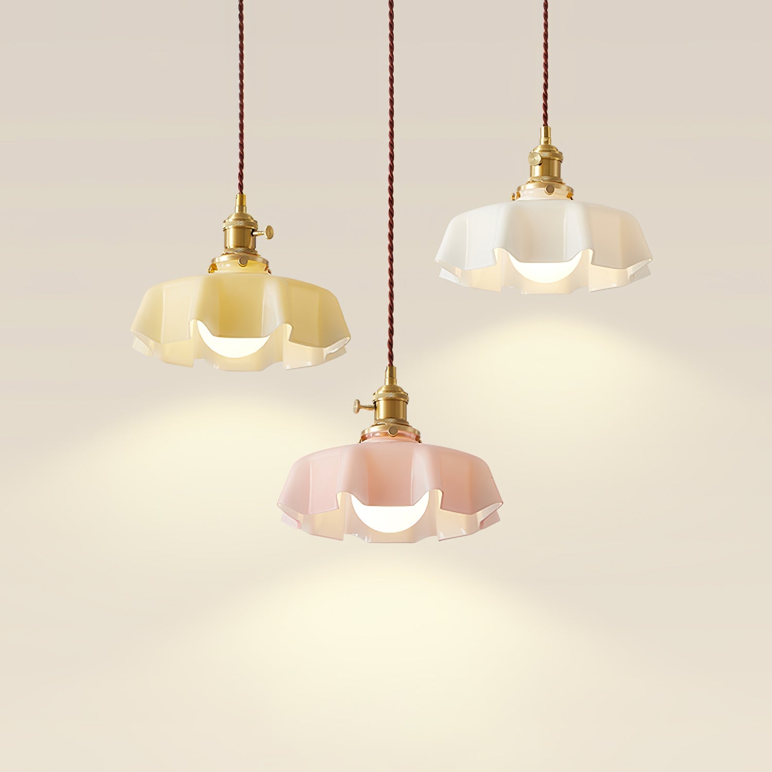 French Flower Pendant Light - Letslighting