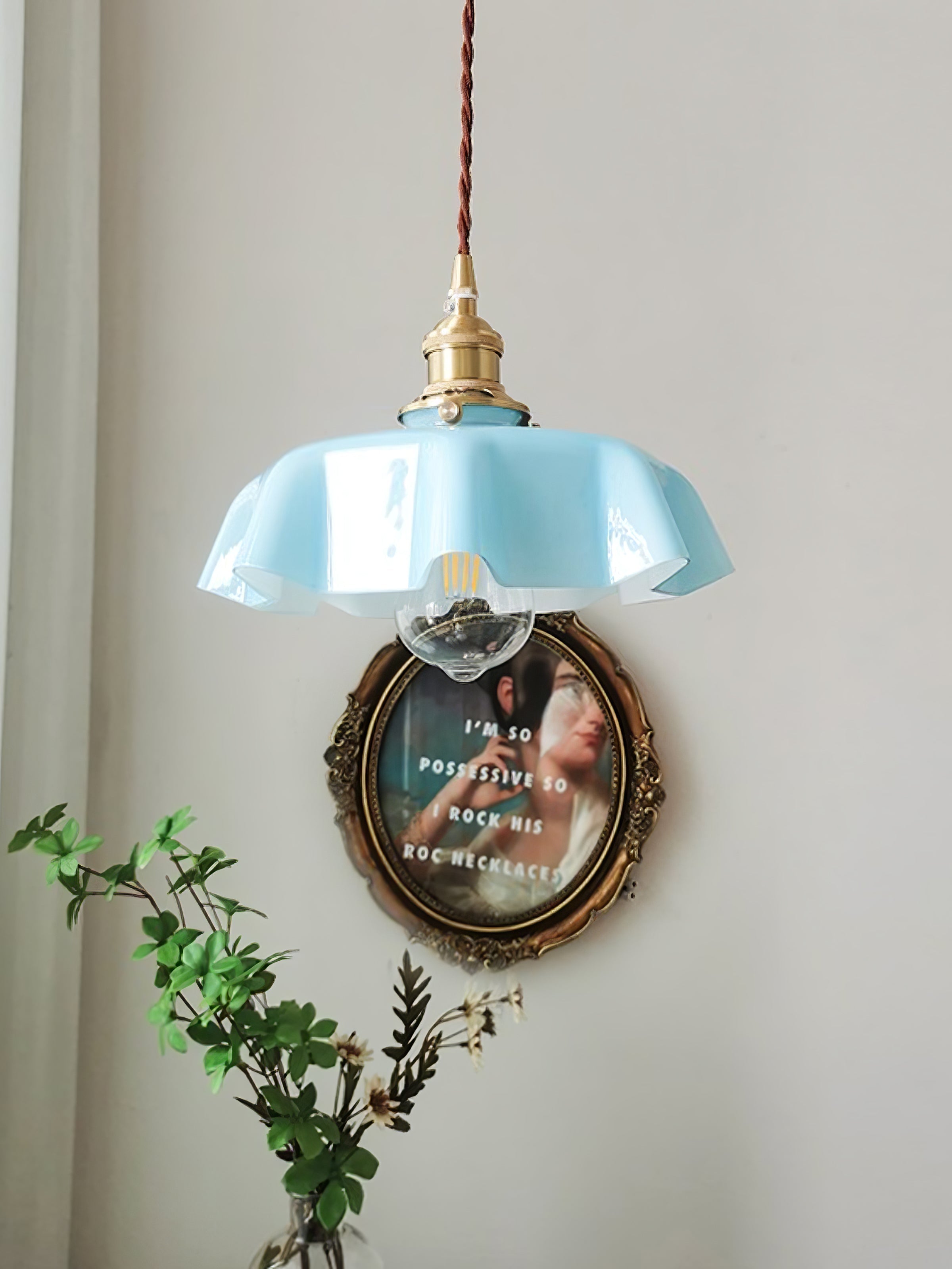 French Flower Pendant Light - Letslighting