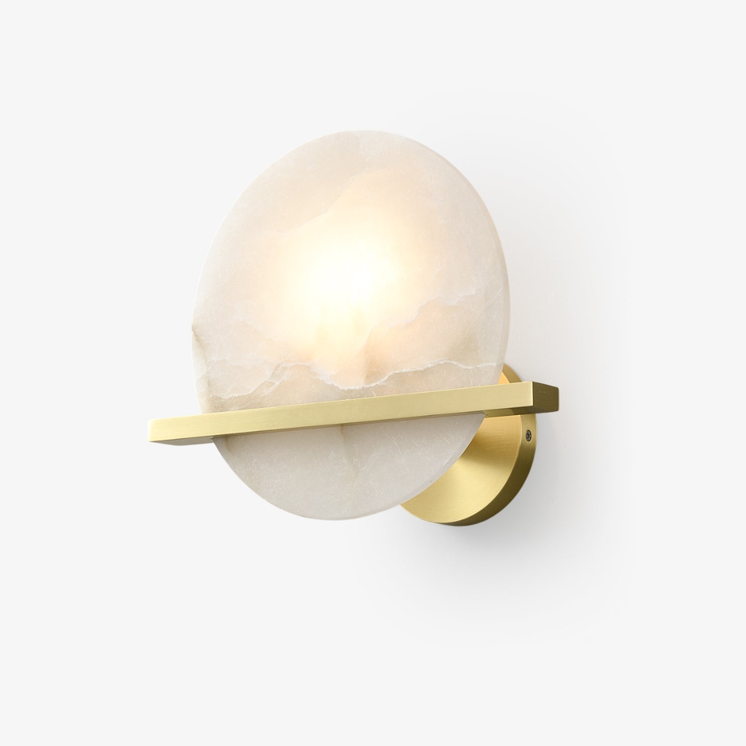 Vomiror Sphere Alabaster Wall Light - Letslighting