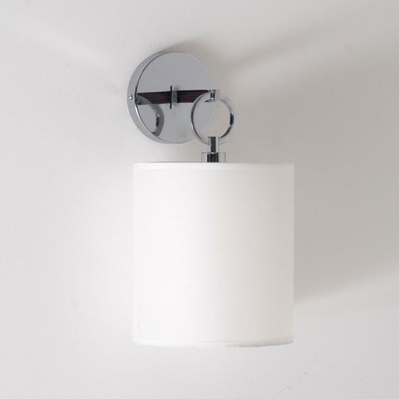 Silva Lámpara de Pared con Pantalla Cilíndrica de Tela para Granja