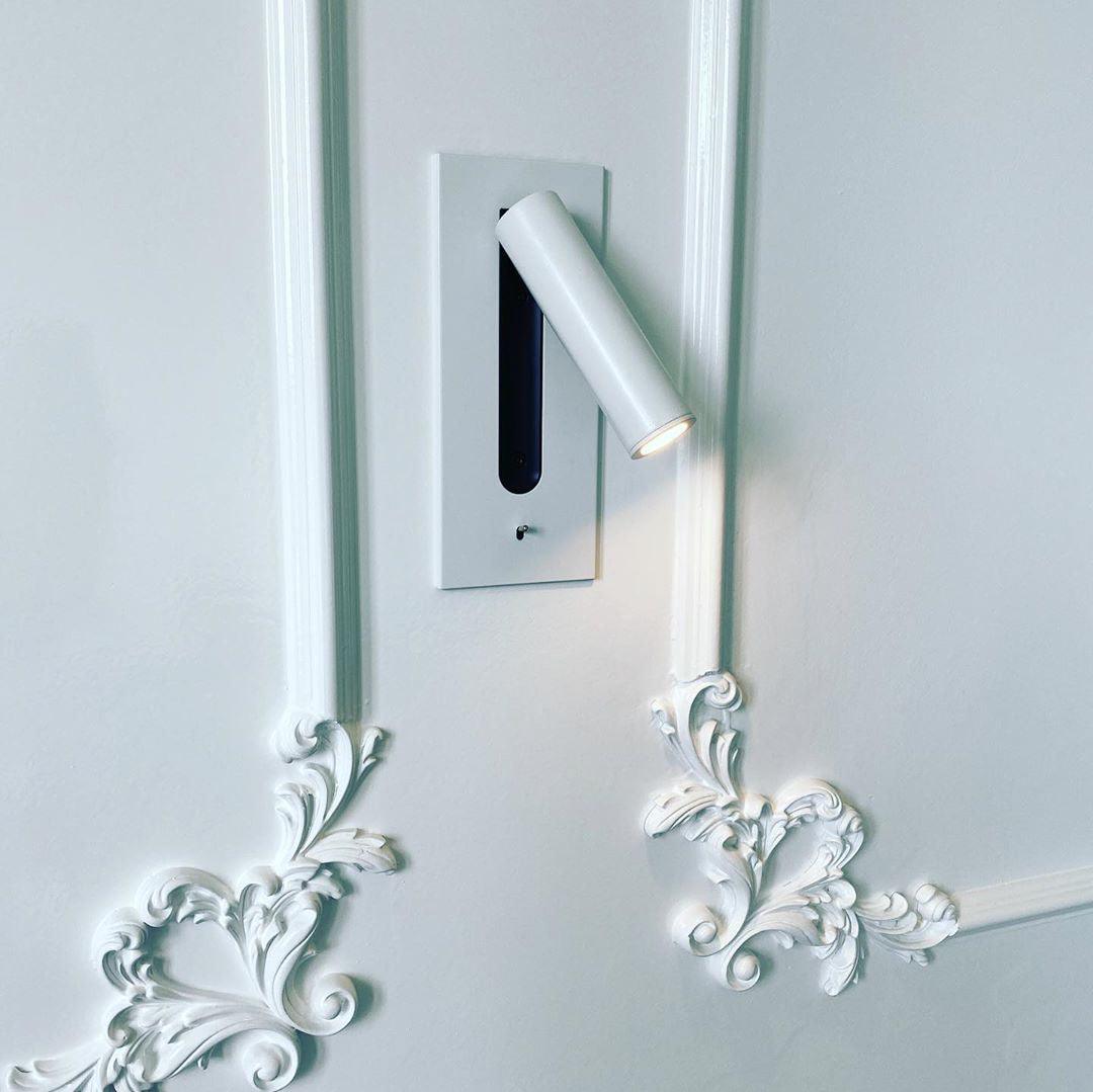 Folded Back Bedside Wall Lamp - Letslighting