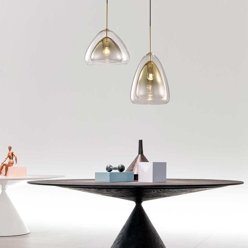 Futuristische Glass Pendant Light - Letslighting