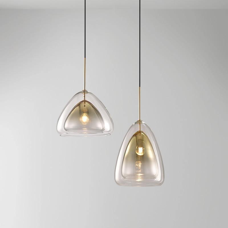 Futuristische Glass Pendant Light - Letslighting