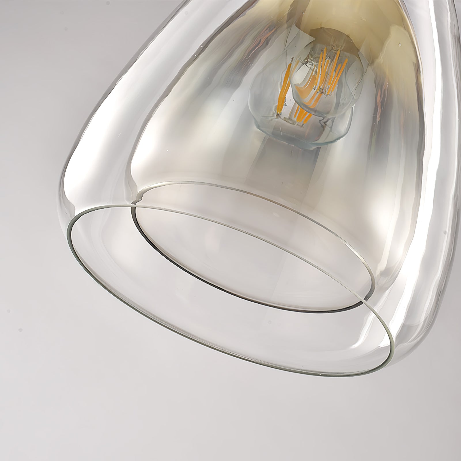 Futuristische Glass Pendant Light - Letslighting