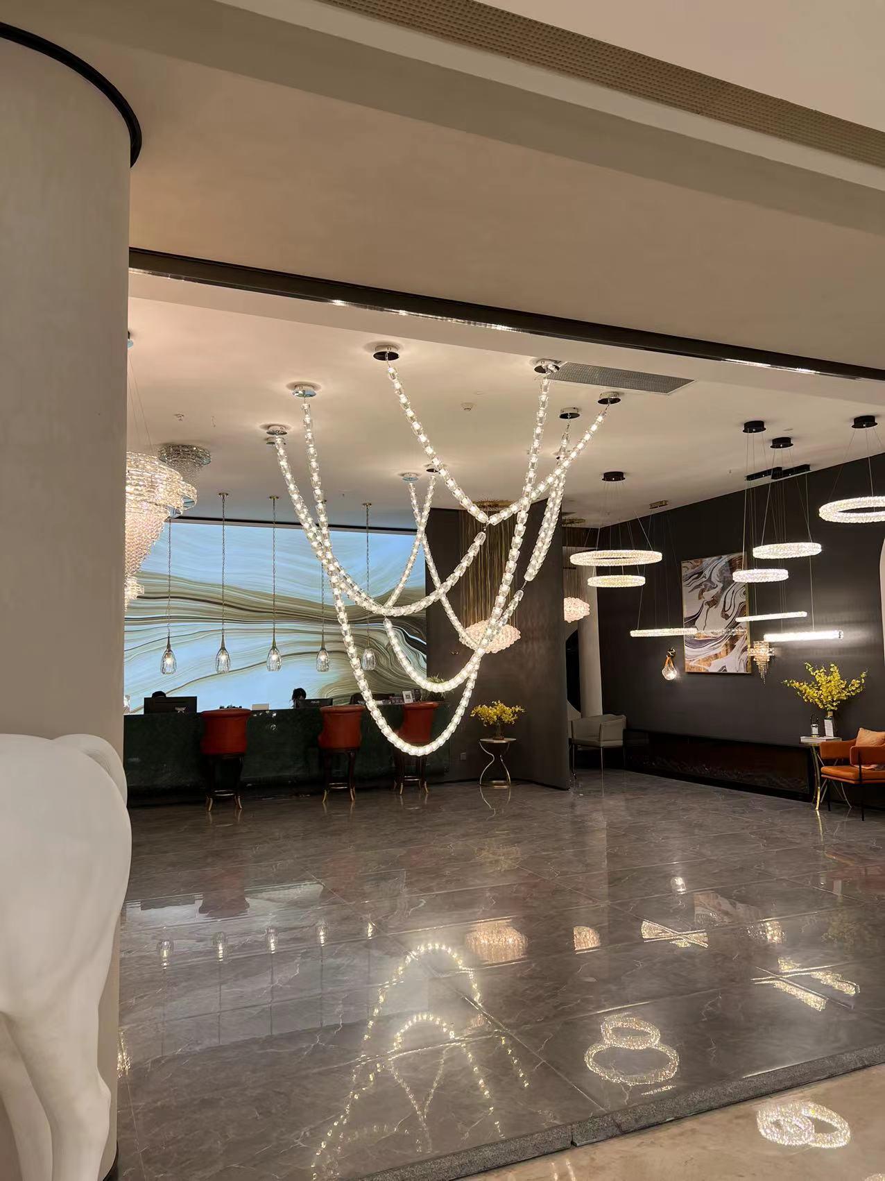 Gabriel Chrome Chandelier - Letslighting