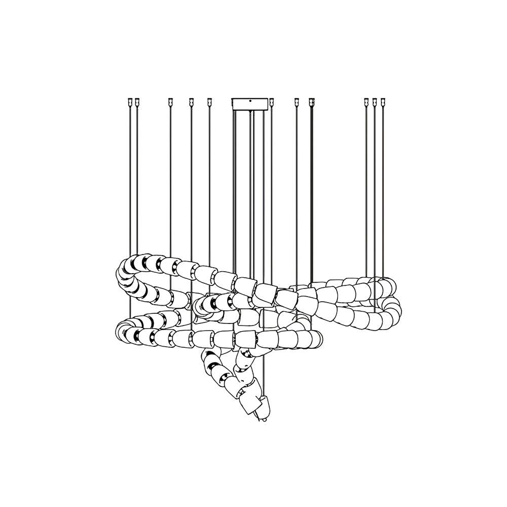 Gabriel Chrome Chandelier - Letslighting