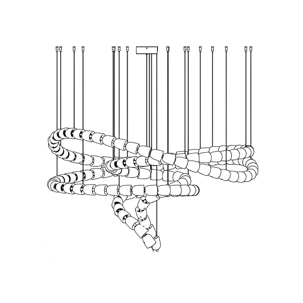Gabriel Chrome Chandelier - Letslighting