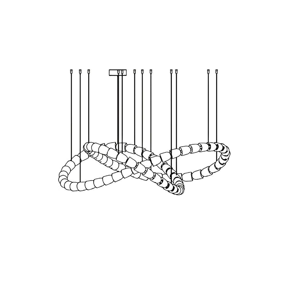 Gabriel Chrome Chandelier - Letslighting