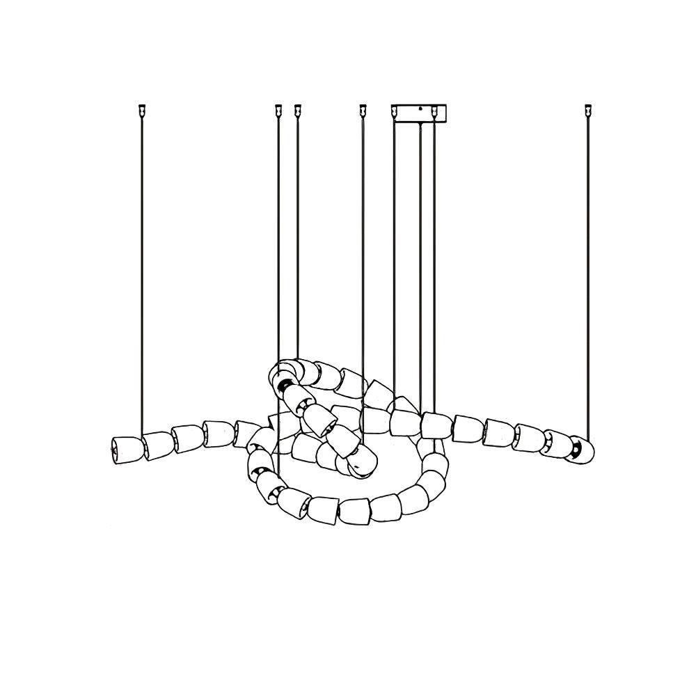 Gabriel Chrome Chandelier - Letslighting