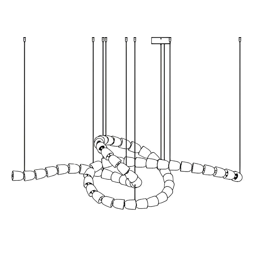 Gabriel Chrome Chandelier - Letslighting