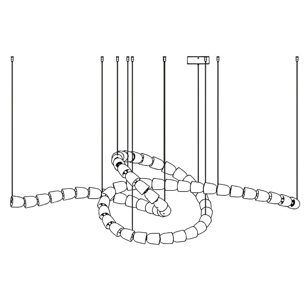 Gabriel Chrome Chandelier - Letslighting
