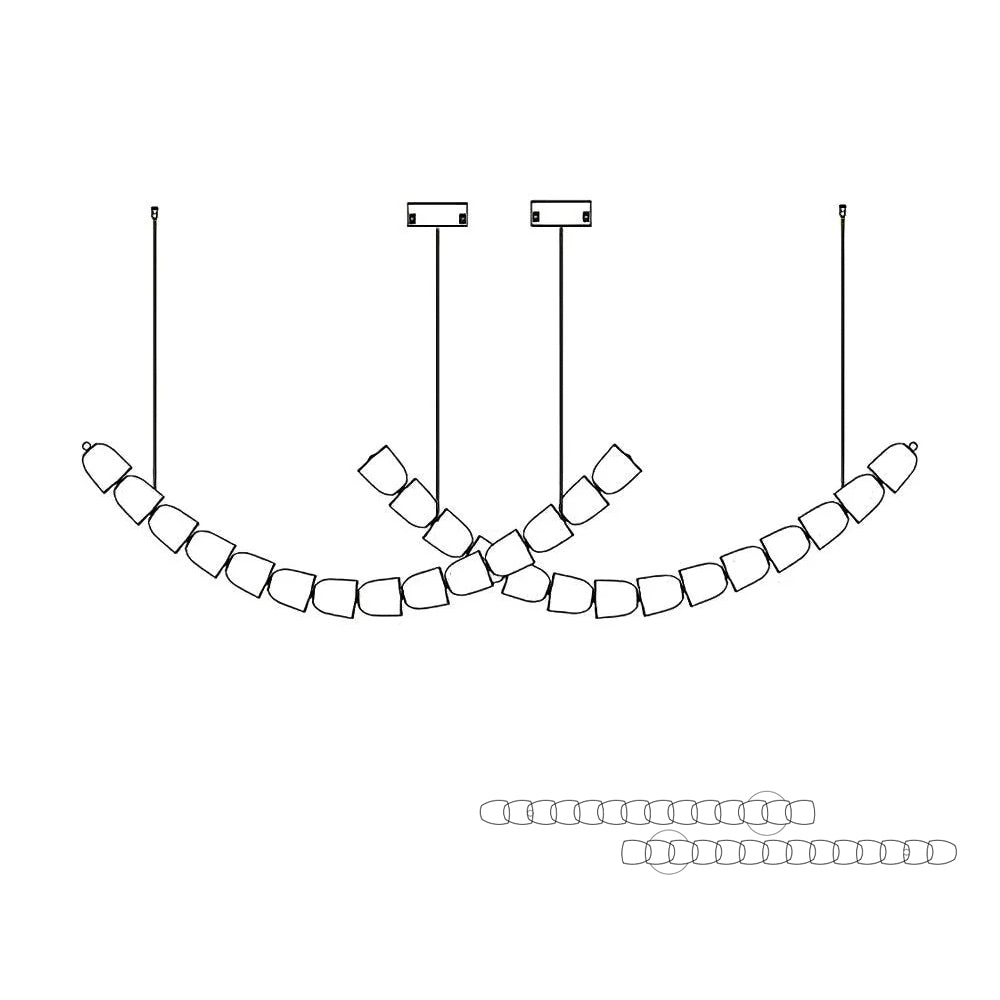 Gabriel Chrome Chandelier - Letslighting
