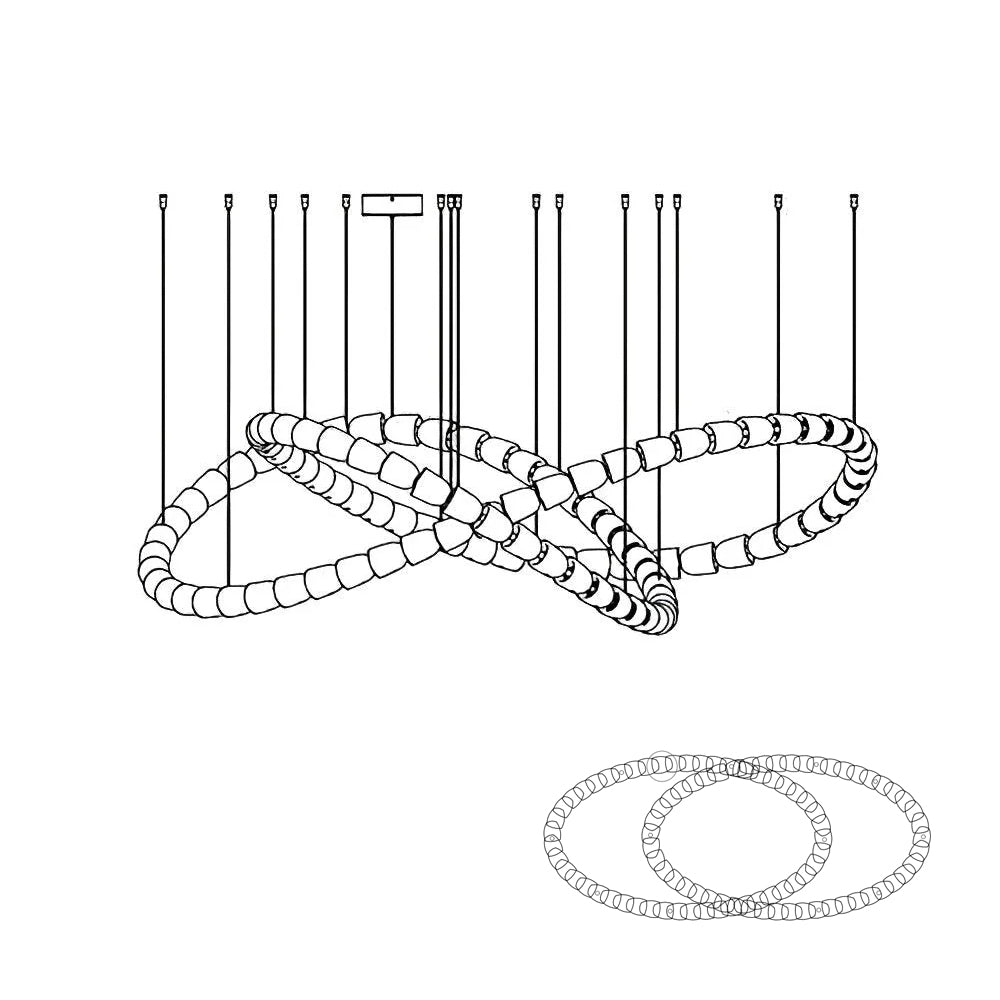 Gabriel Chrome Chandelier - Letslighting