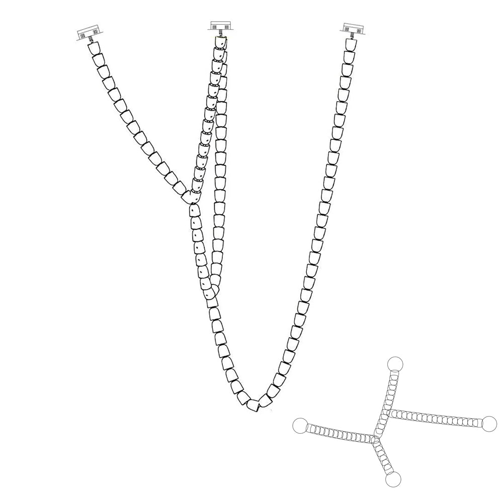 Gabriel Chrome Chandelier - Letslighting