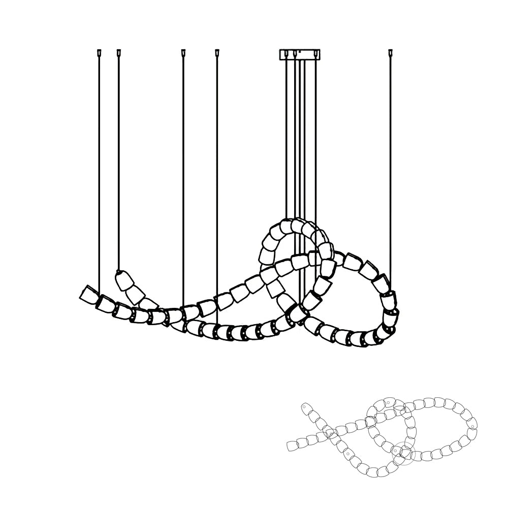 Gabriel Chrome Chandelier - Letslighting