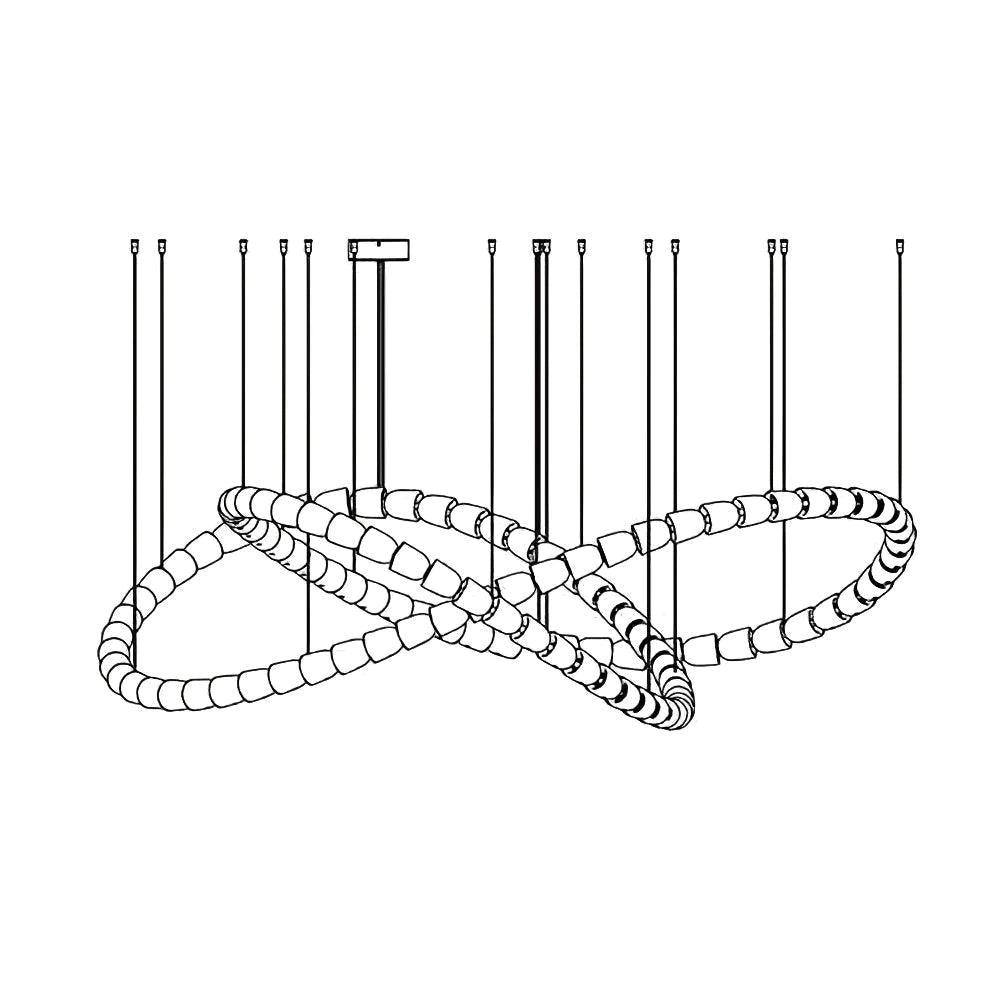 Nysilisra Luxe Crystal Pendant Light - Letslighting
