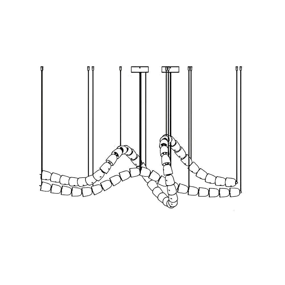 Zevenila Modern Acrylic Chandelier - Letslighting