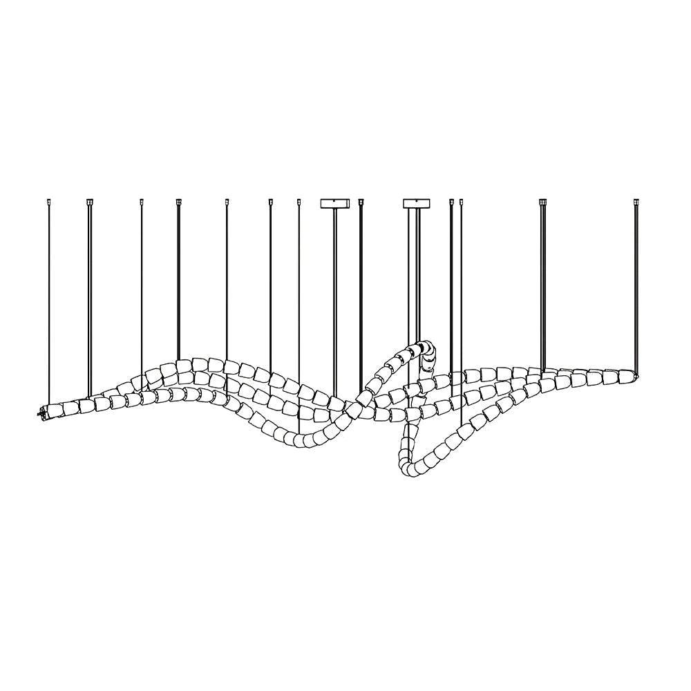 Zevenila Modern Acrylic Chandelier - Letslighting