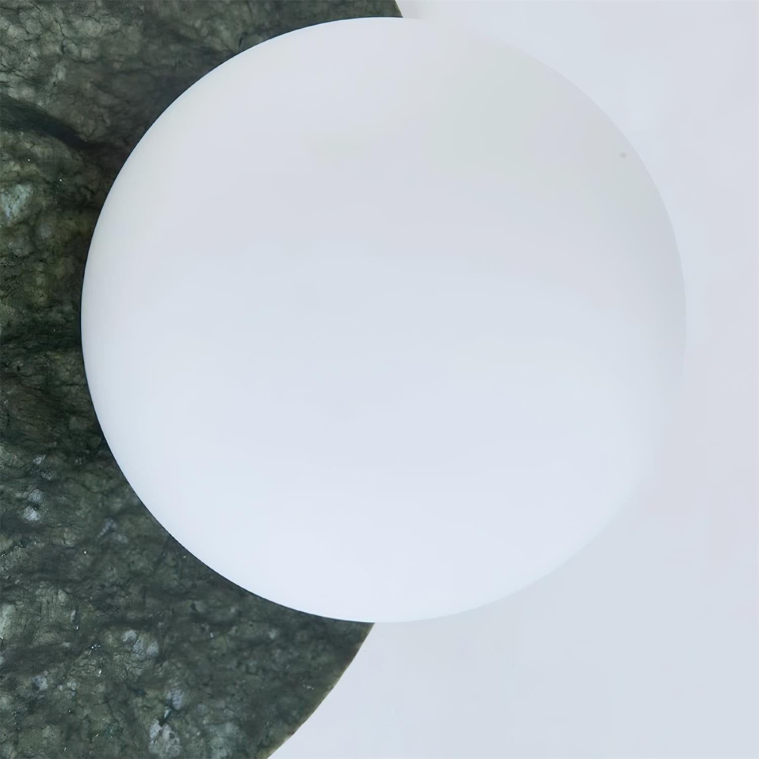 Avi Lámpara de Pared Esférica Minimalista de Mármol