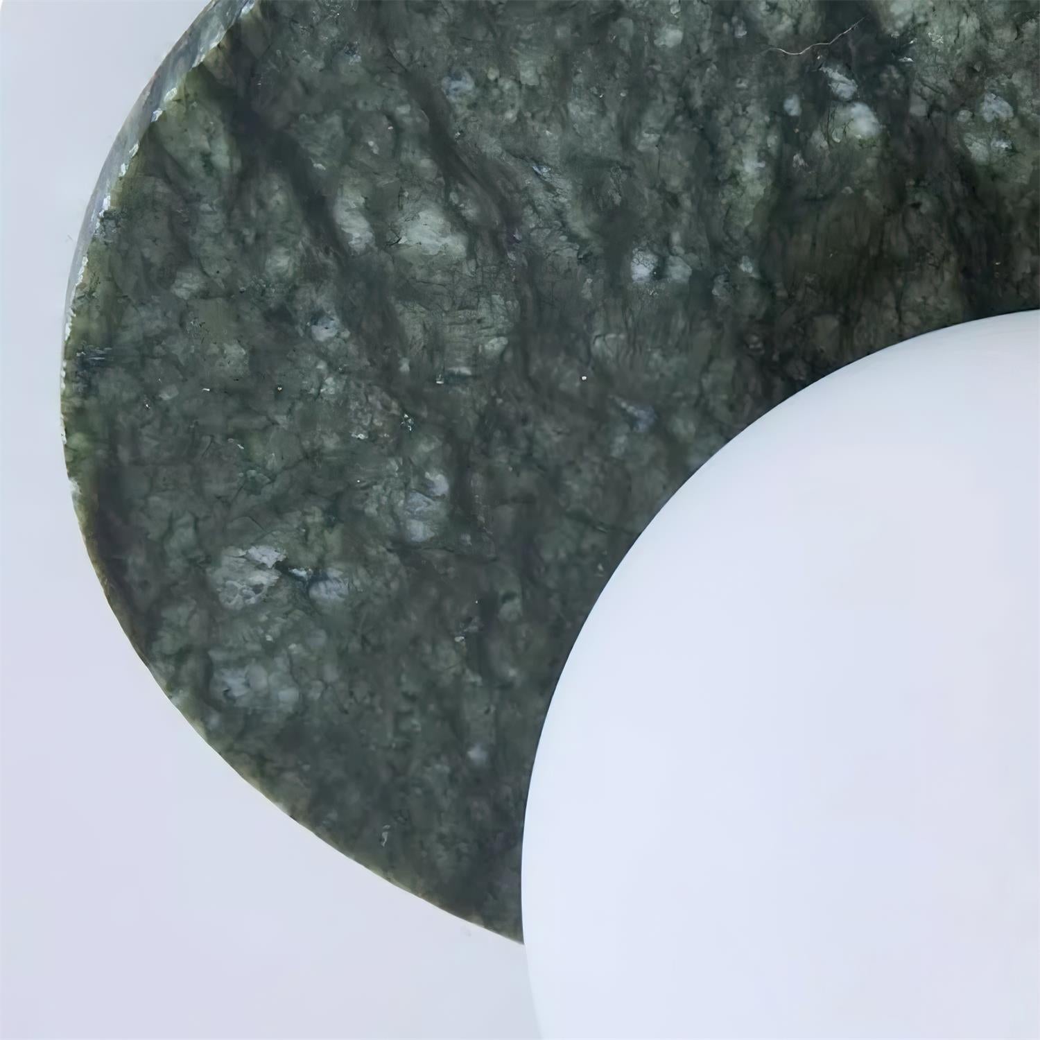 Avi Lámpara de Pared Esférica Minimalista de Mármol