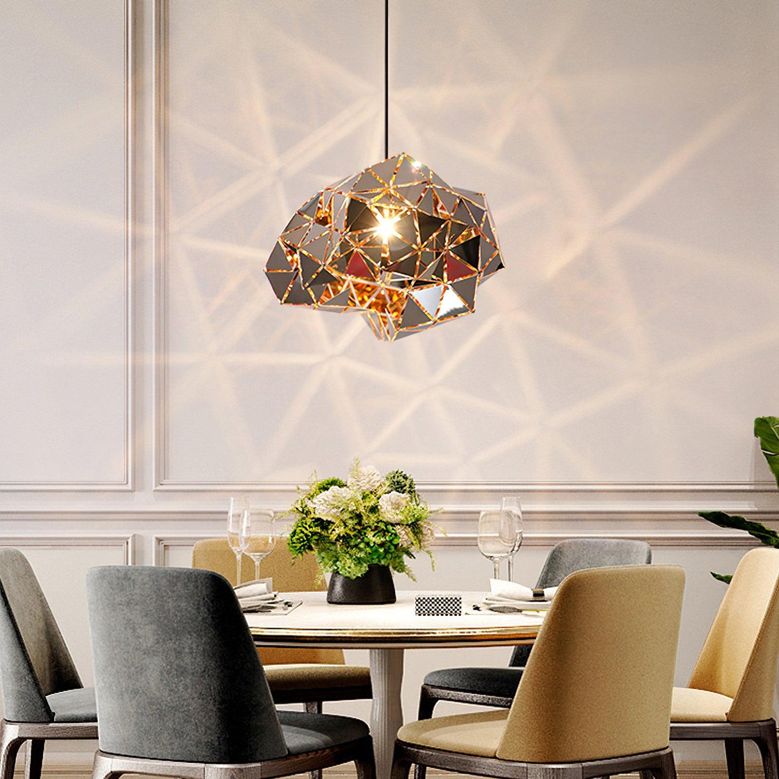 Geometric Panel Pendant Lamp - Letslighting