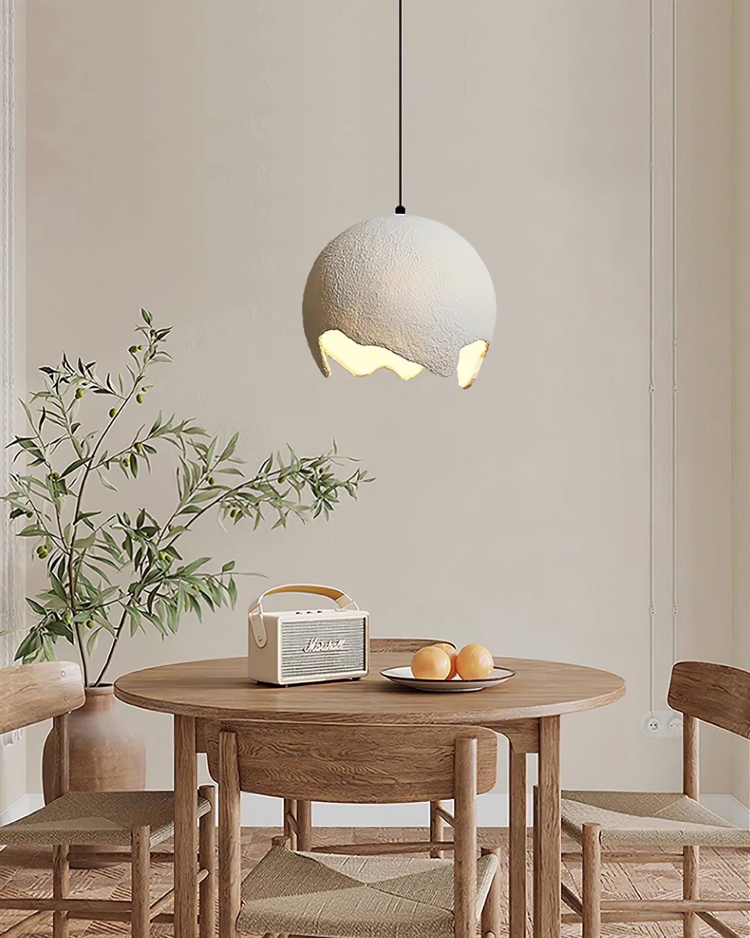 Geometric Resin Pendant Light - Letslighting