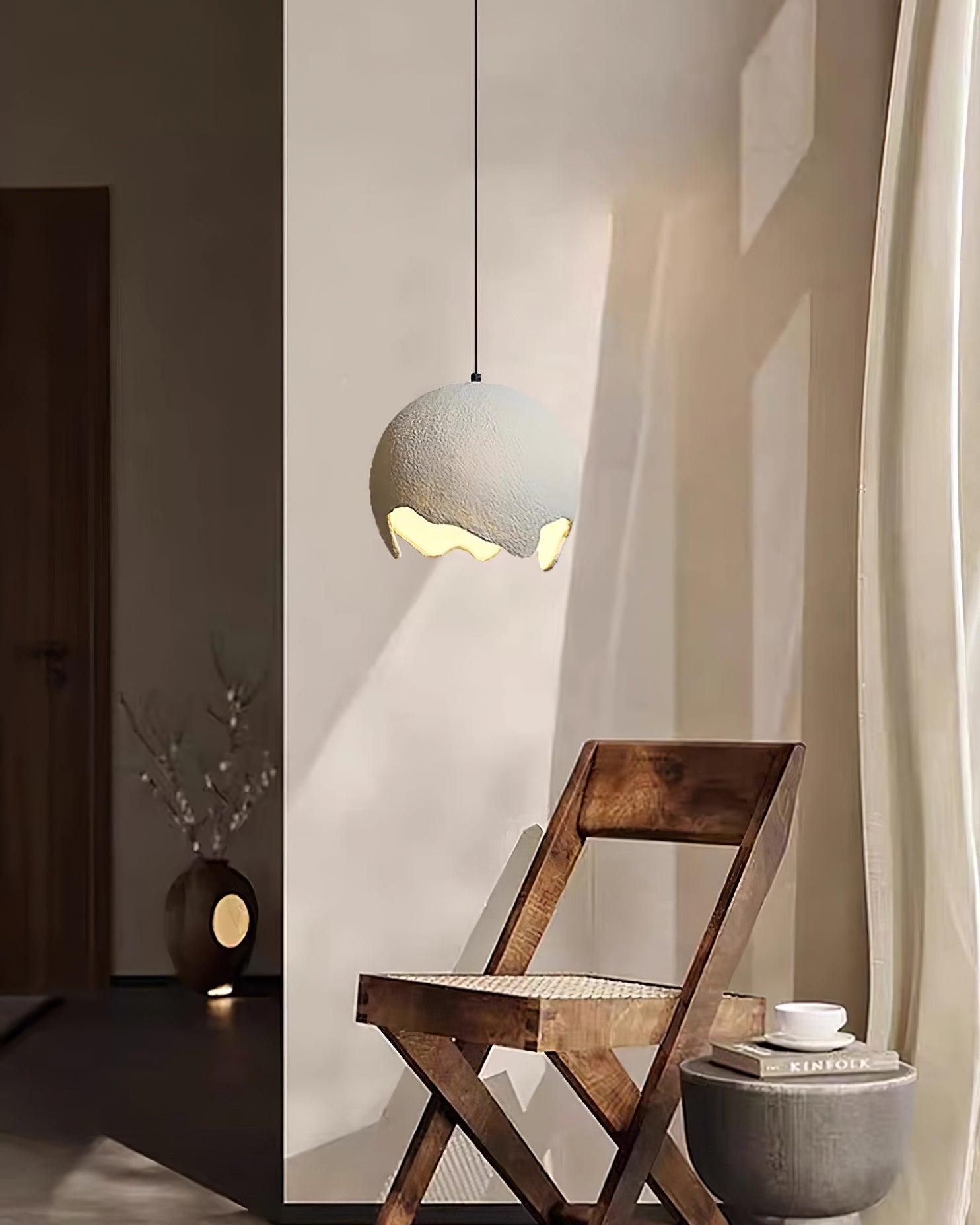 Geometric Resin Pendant Light - Letslighting