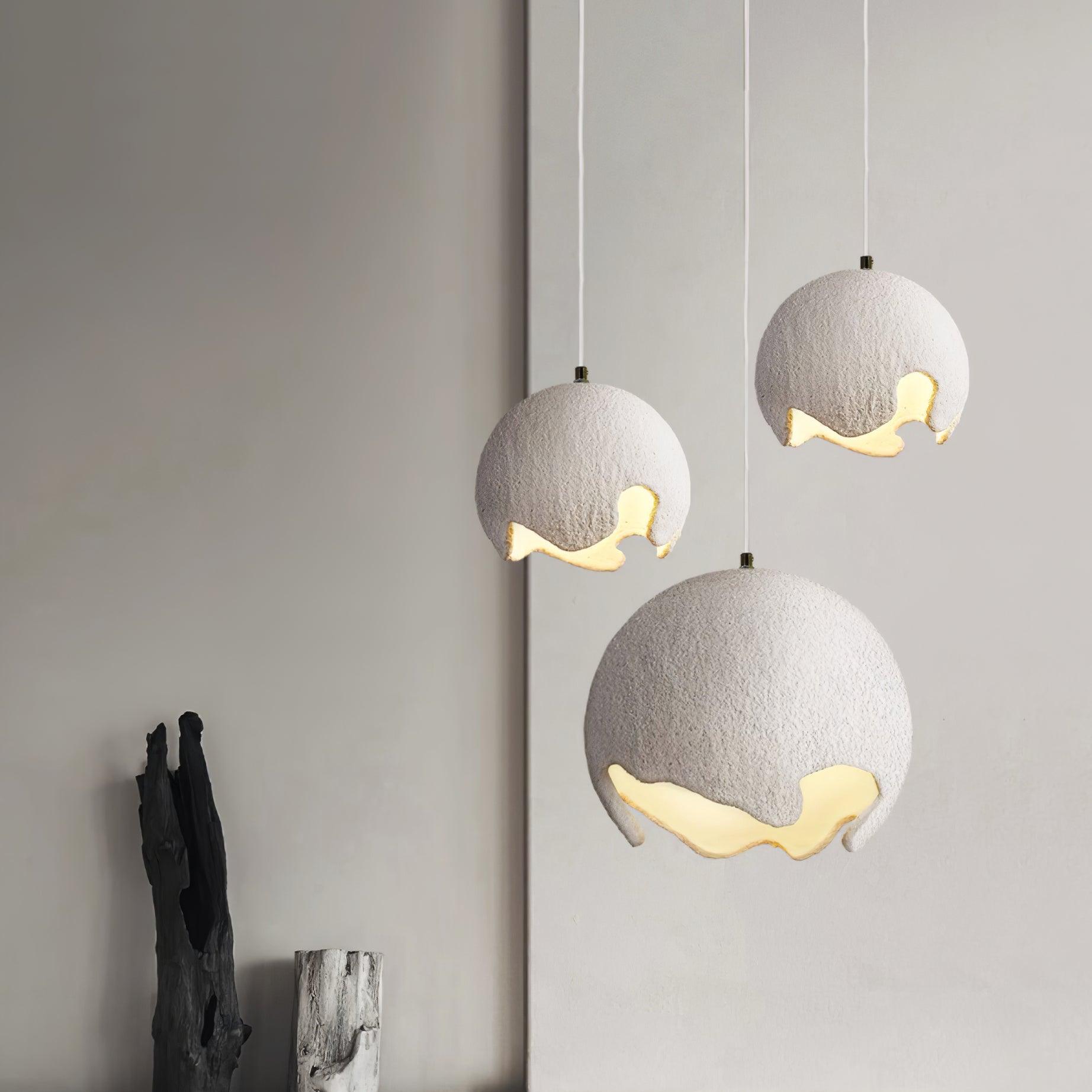 Geometric Resin Pendant Light - Letslighting