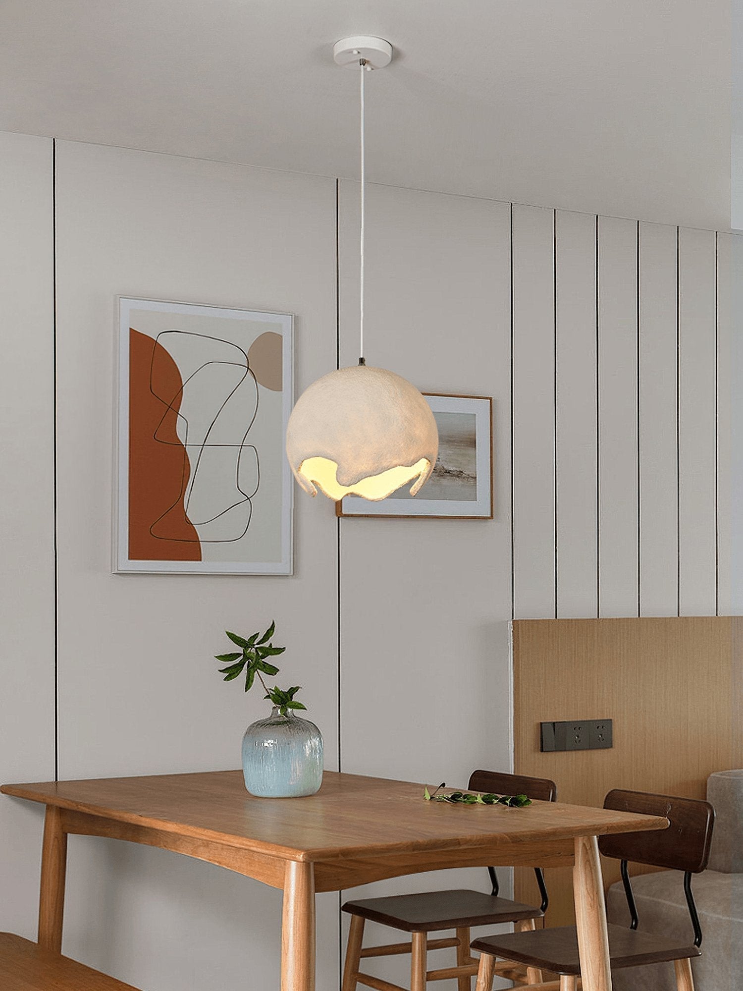 Geometric Resin Pendant Light - Letslighting