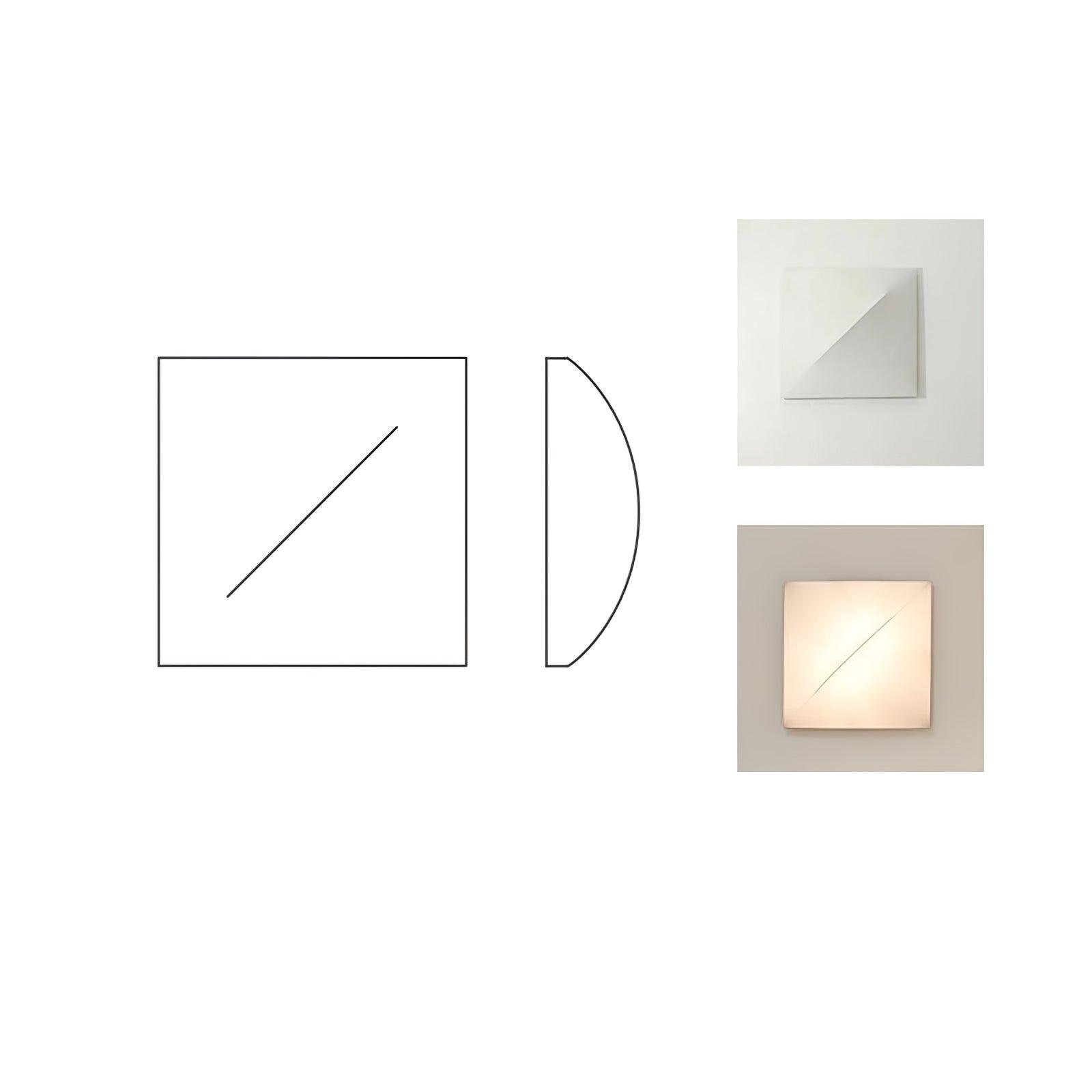 Lumina Minimalist Fabric Wall lamp - Letslighting