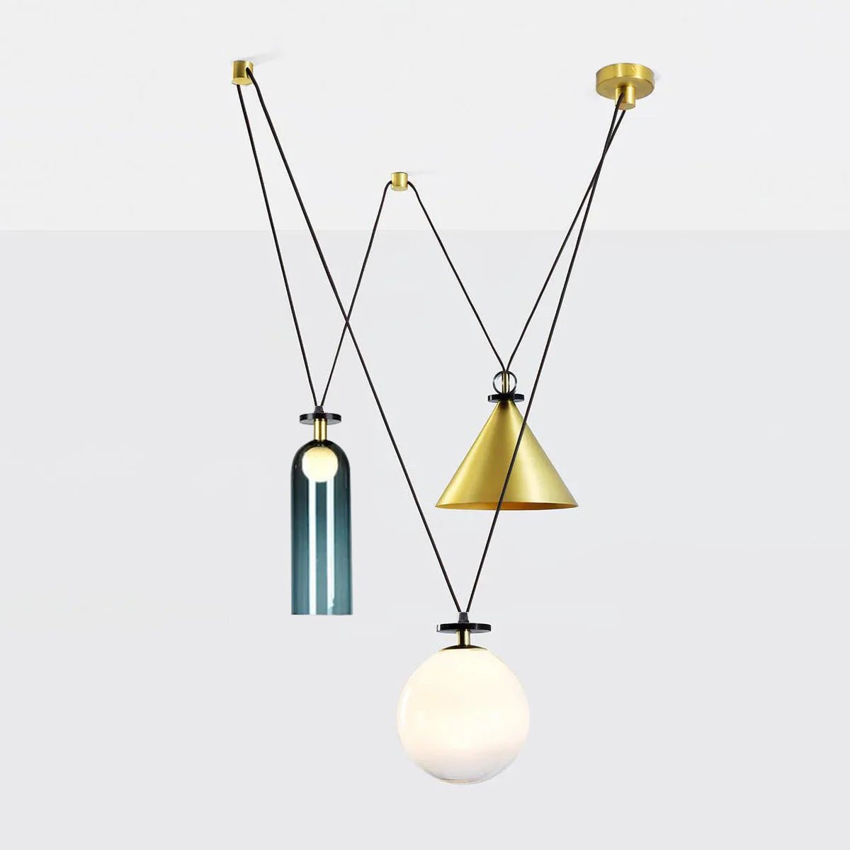 Geometric Shape Art Modern Chandelier - Letslighting