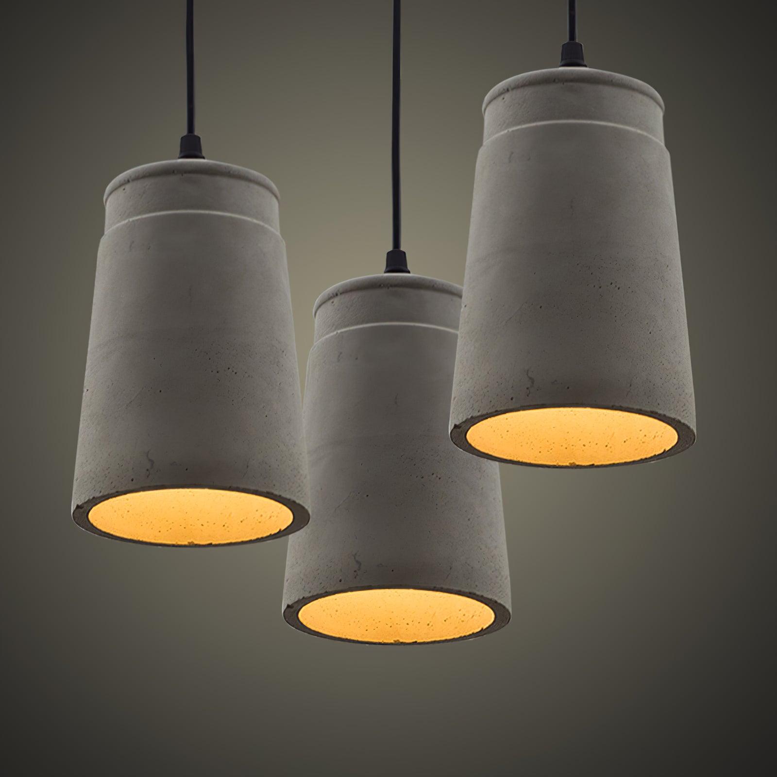 Georgia Cement Pendant Light - Letslighting