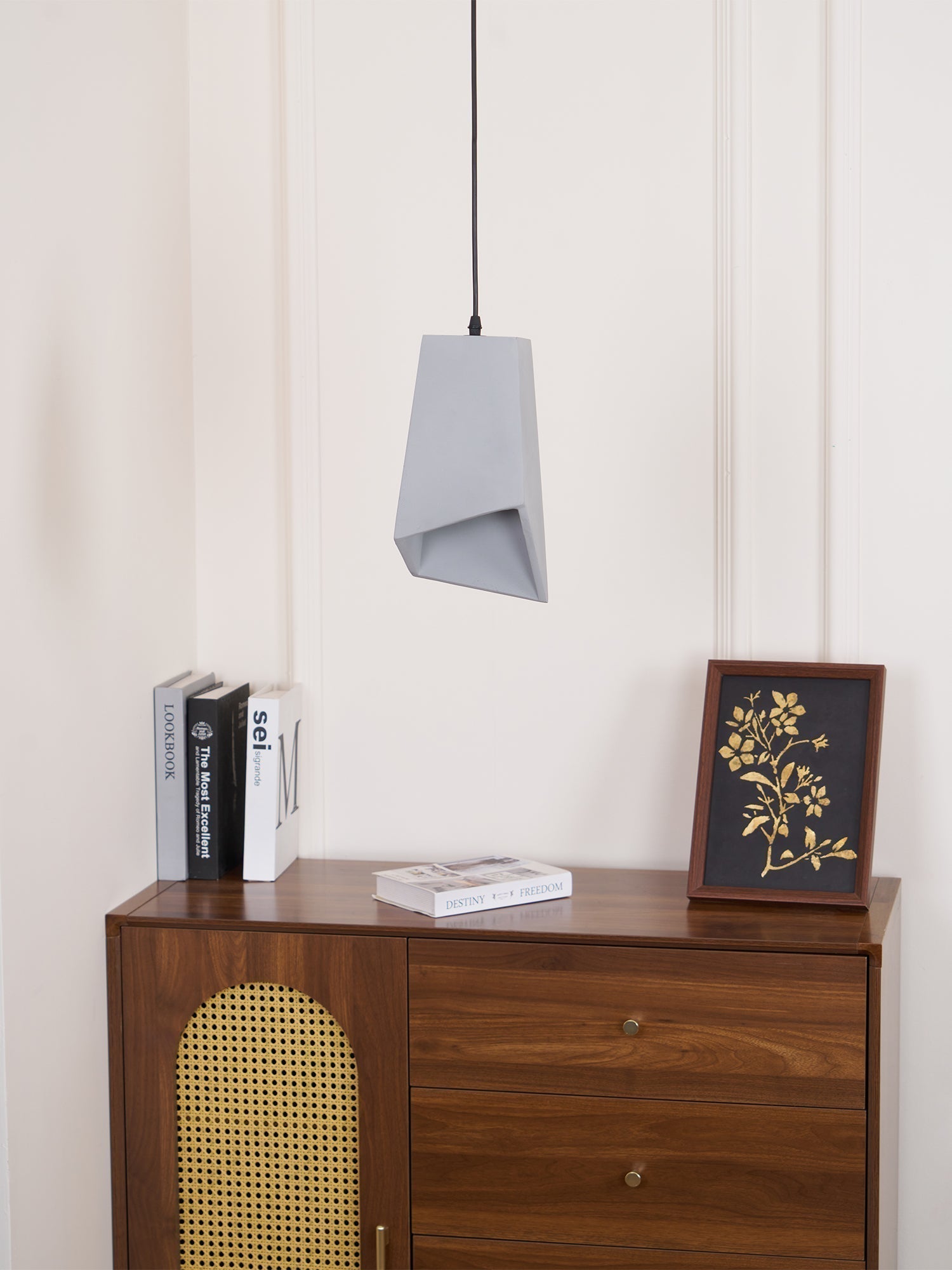 Georgia Cement Pendant Light - Letslighting