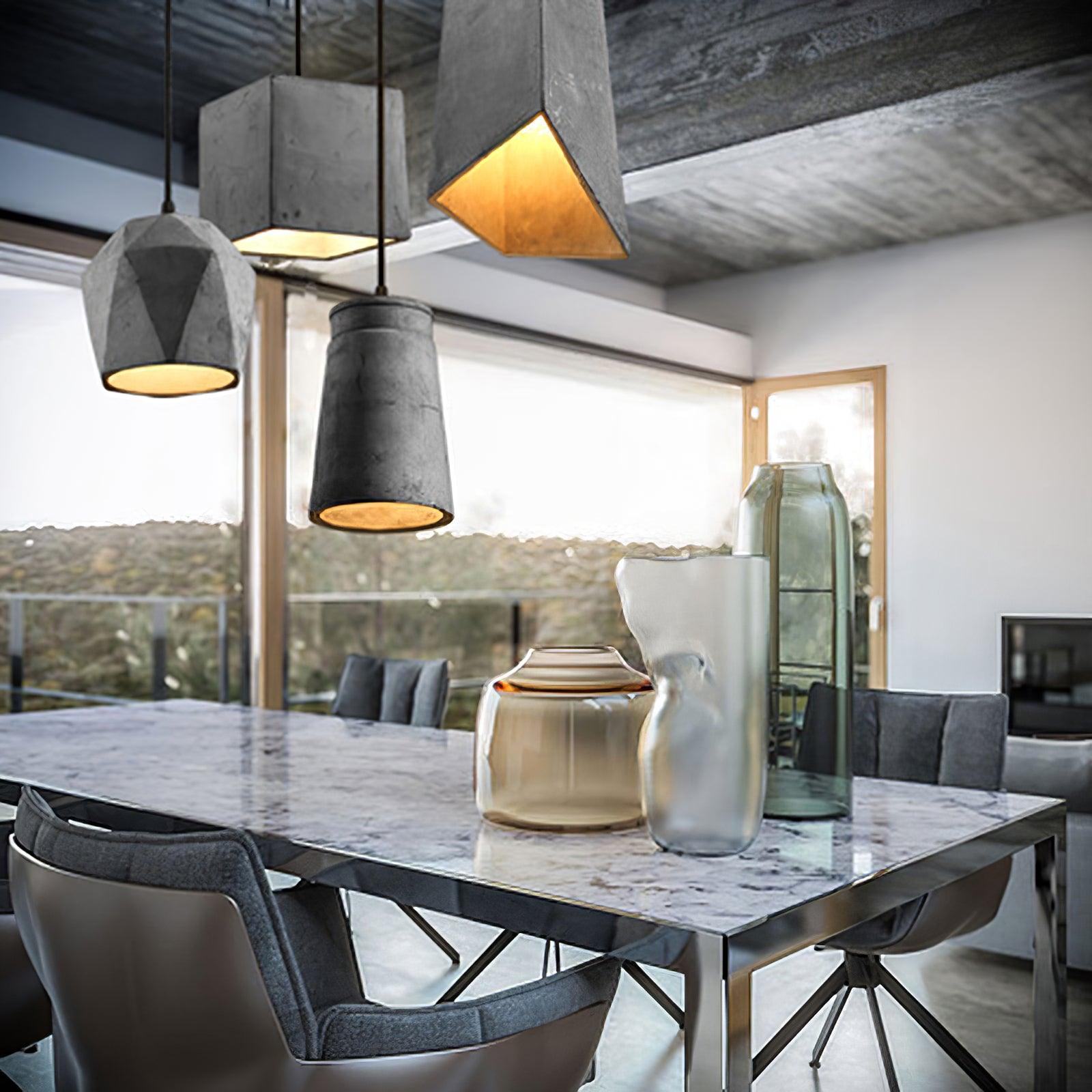 Georgia Cement Pendant Light - Letslighting