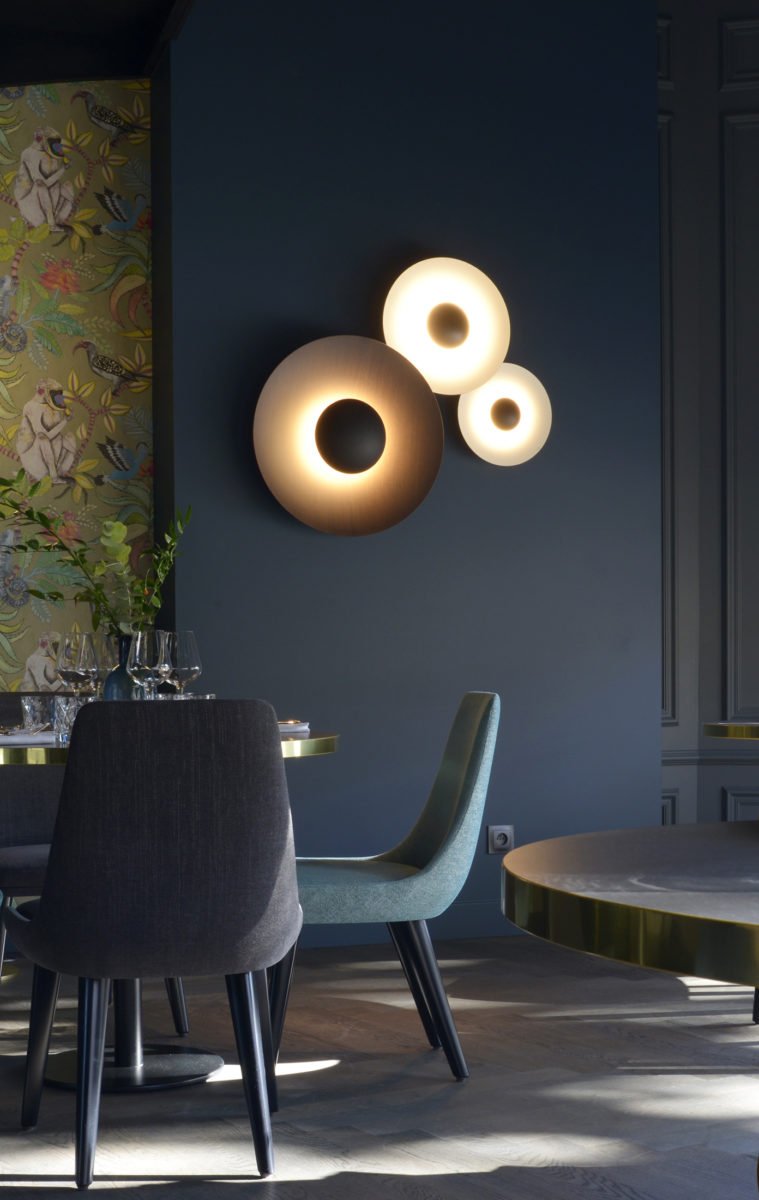 Ginger Modern Minimalist Round Metal Wall Lamp - Letslighting