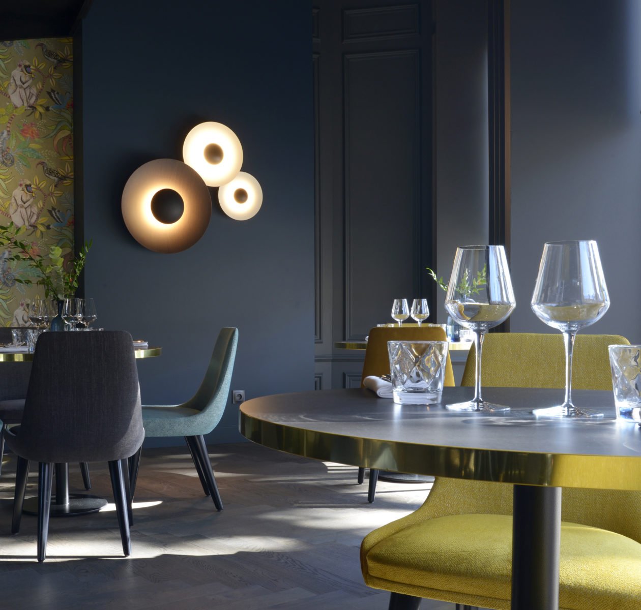 Ginger Modern Minimalist Round Metal Wall Lamp - Letslighting