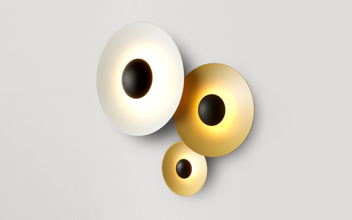 Ginger Modern Minimalist Round Metal Wall Lamp - Letslighting